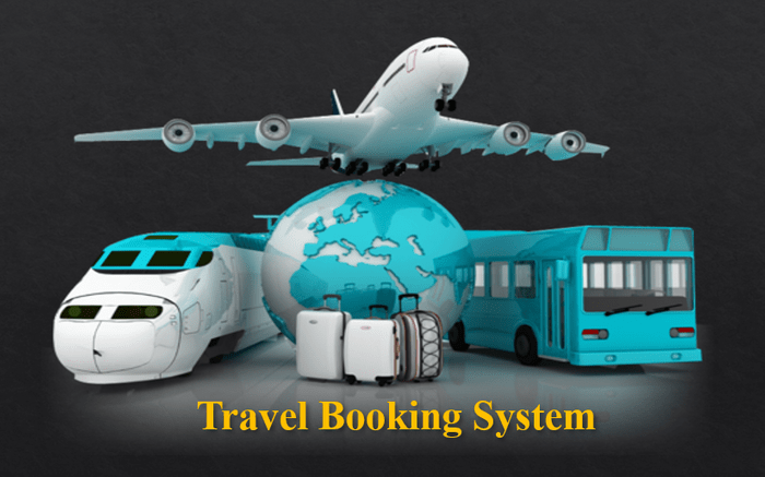 Company travel booking system
